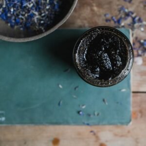 Organic Coffee Facial Scrub: Gentle Exfoliating, Rich Botanicals (4oz)