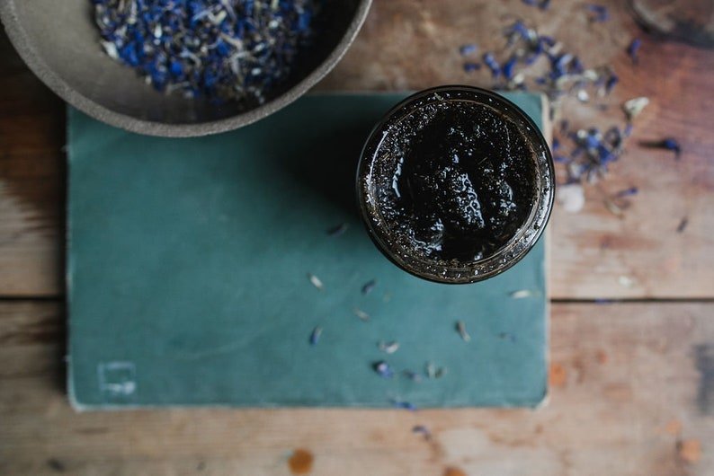 Organic Coffee Facial Scrub: Gentle Exfoliating, Rich Botanicals (4oz)