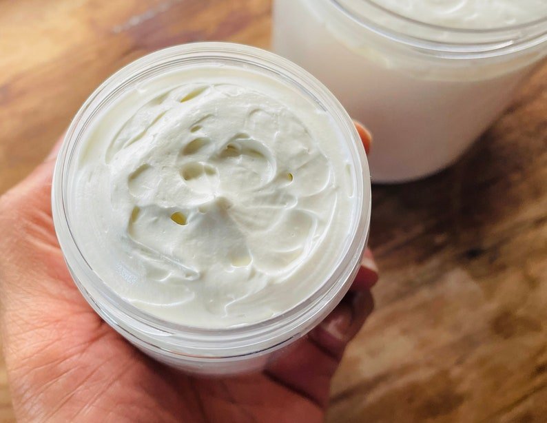 Whipped Body Butter: Shea and Mango Butter, Sunflower Oil - Handmade Moisturizer